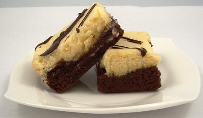 Vanilla Cheesecake Brownie